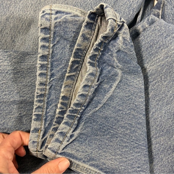 Dickies Men’s Medium Wash Carpenter Denim Jeans 36x30 Workwear Outdoors - Picture 8 of 10